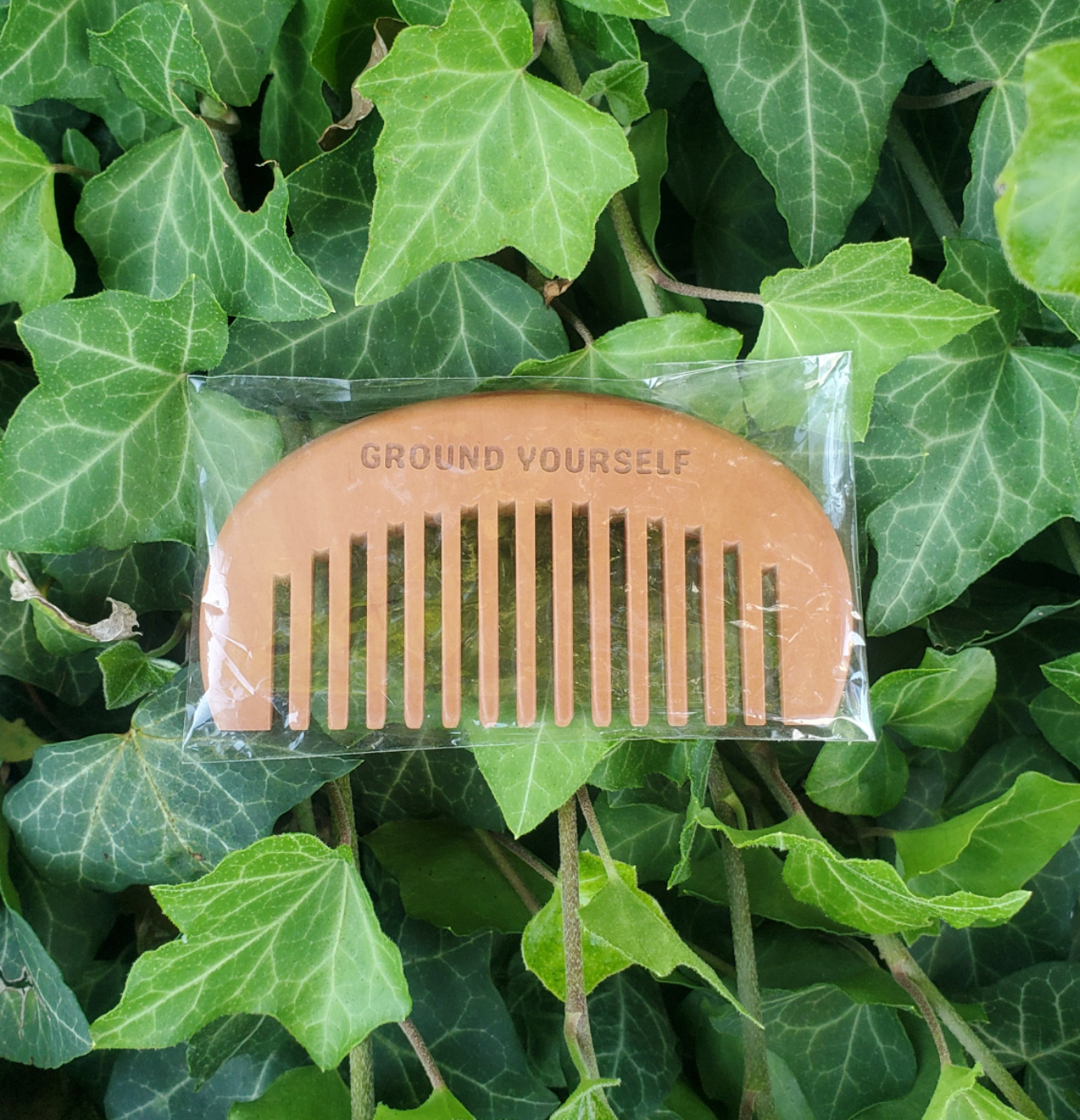 "Ground Yourself" Travel Comb